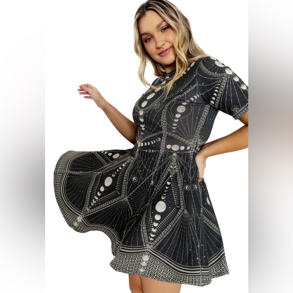 Moon phases Blackmilk dress